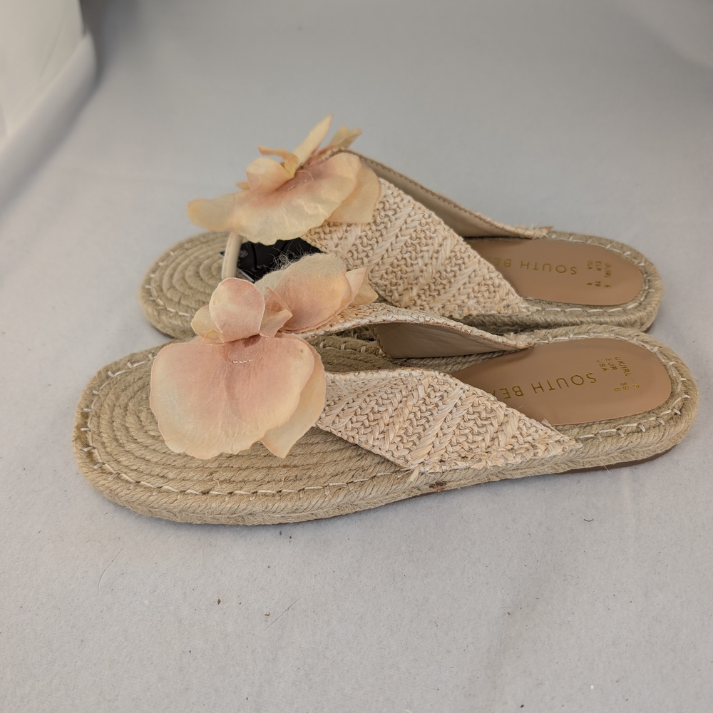 WOMEN'S  ASOS South Beach Espadrille Orchid Sandals in Pink Size 8 -8.5